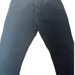 Kenneth Cole Mens Black‎ Denim Jeans Size 34x30 Straight Leg Casual Pants